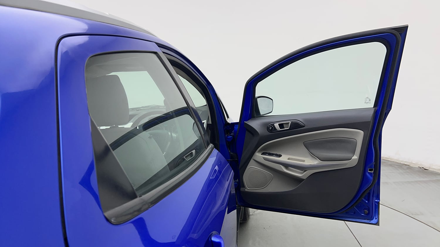 Used 2014 Ford EcoSport Titanium 1.5 Ti-VCT AT Petrol Automatic interior RIGHT FRONT DOOR OPEN VIEW