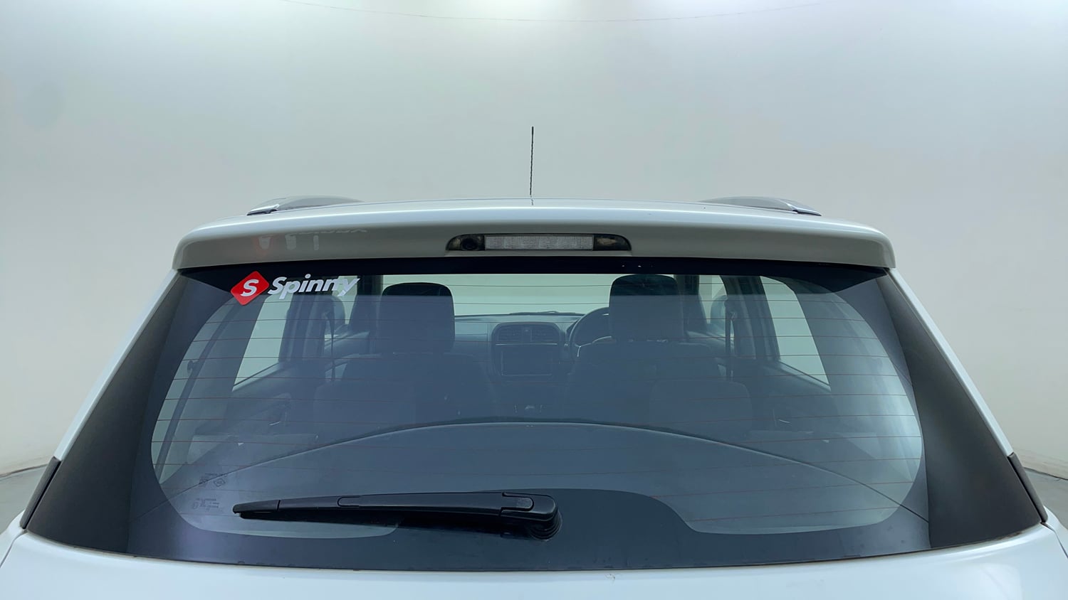 Used 2022 Toyota Urban Cruiser High Grade AT Petrol Automatic exterior BACK WINDSHIELD VIEW