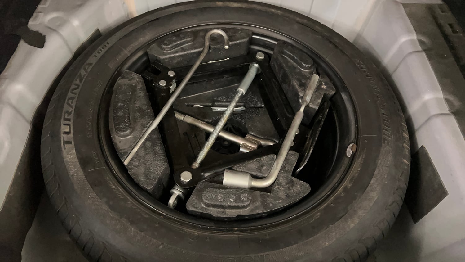 Used 2019 Tata Nexon XM Petrol Manual tyres SPARE TYRE VIEW