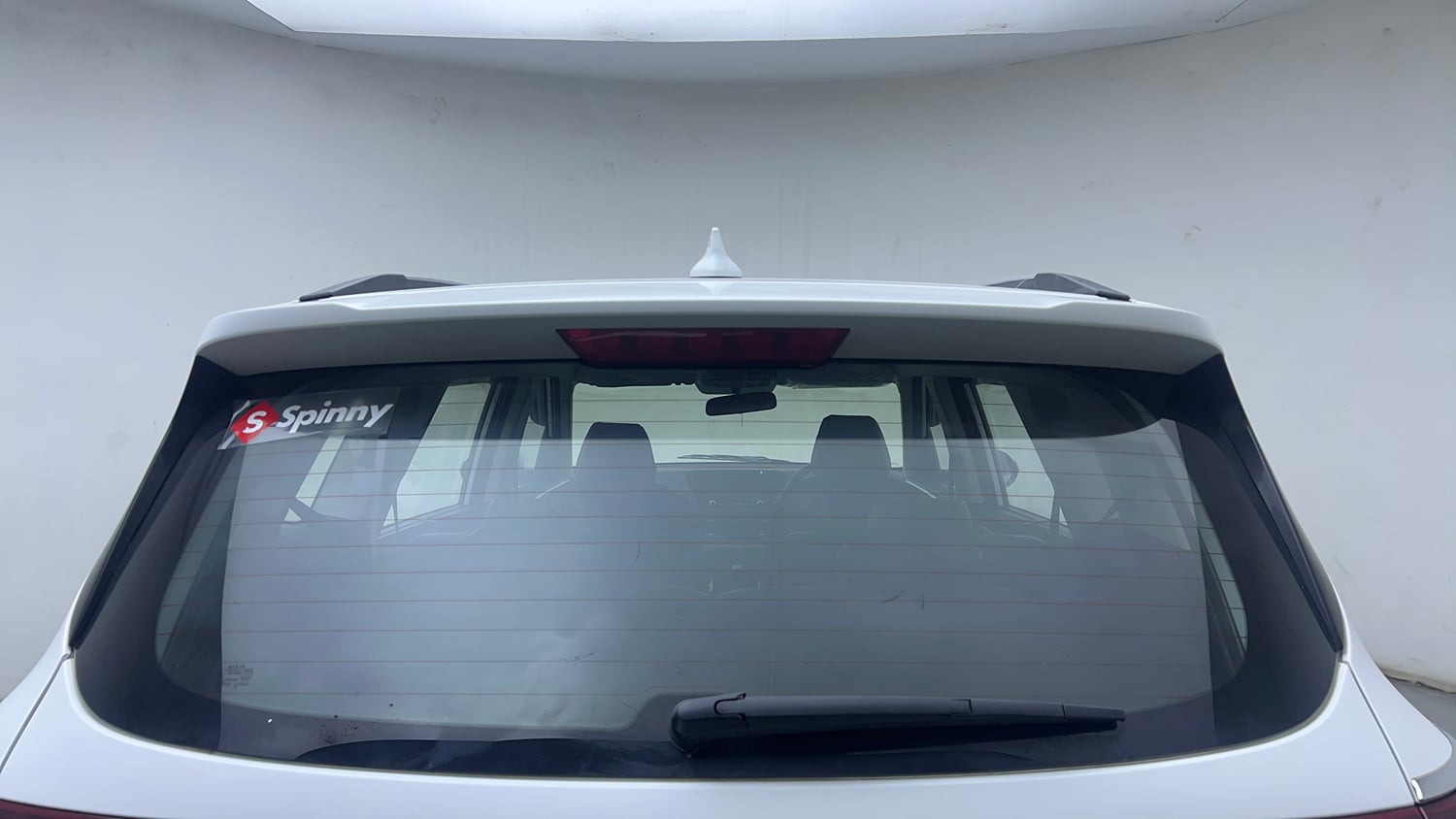 Used 2022 Kia Carens Prestige Plus 1.4 Petrol MT 7 STR Petrol Manual exterior BACK WINDSHIELD VIEW