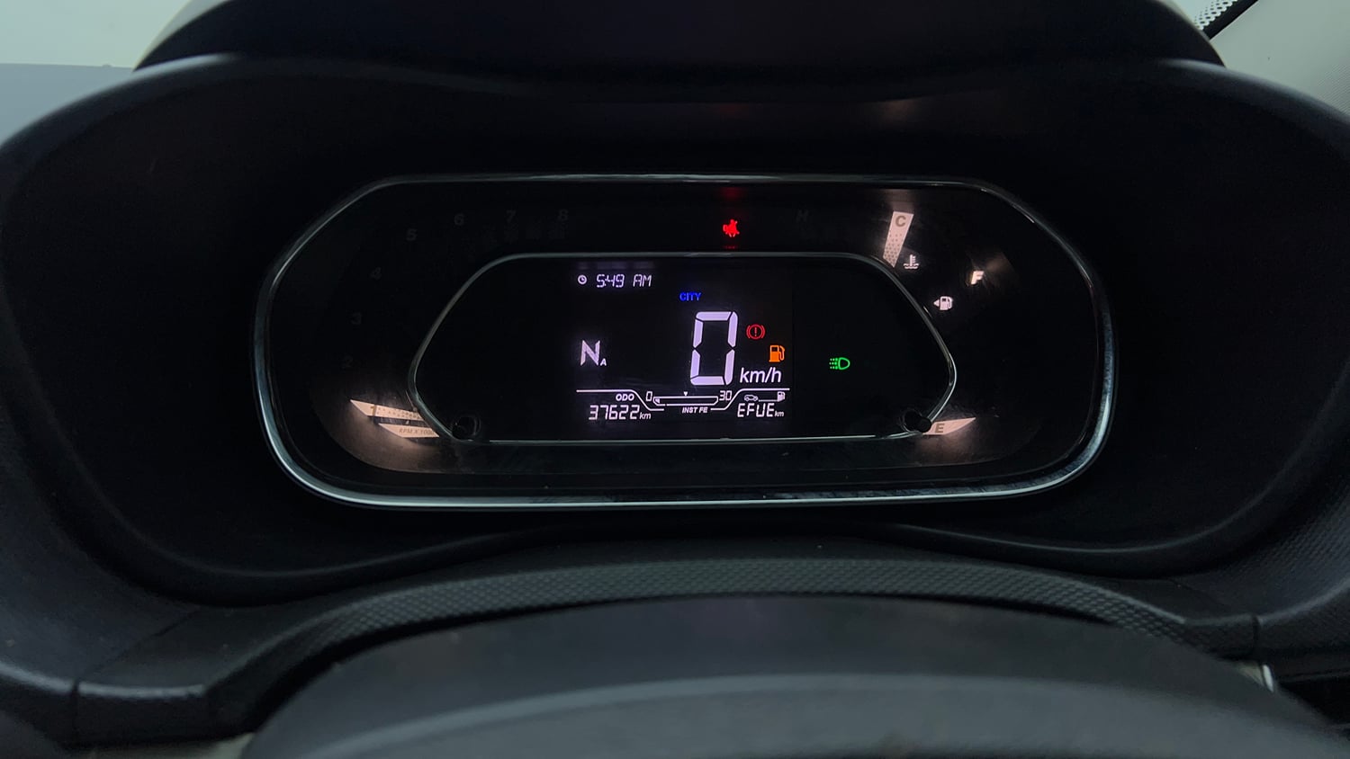 Used 2021 Tata Nexon XZA Plus Petrol Automatic interior CLUSTERMETER VIEW