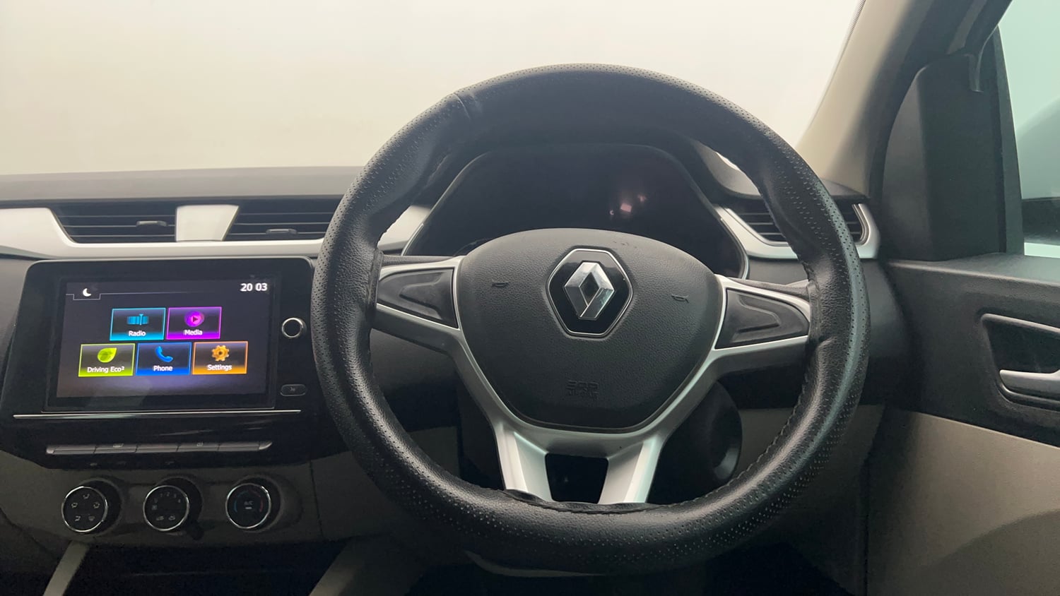 Used 2021 Renault Triber RXZ Petrol Manual interior STEERING VIEW