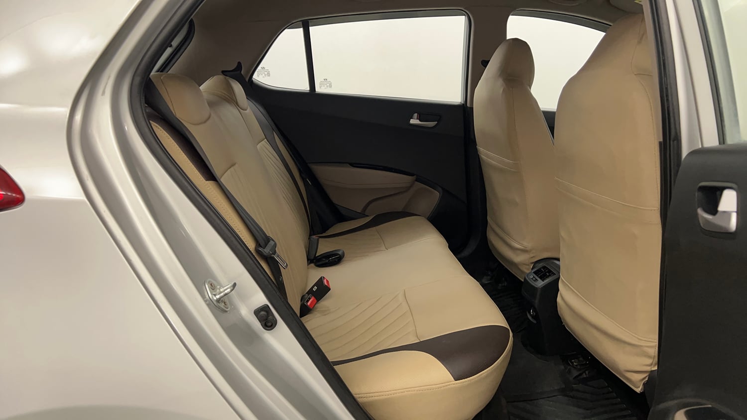 Used 2017 Hyundai Grand i10 Sportz 1.2 Kappa VTVT Petrol Manual interior RIGHT SIDE REAR DOOR CABIN VIEW