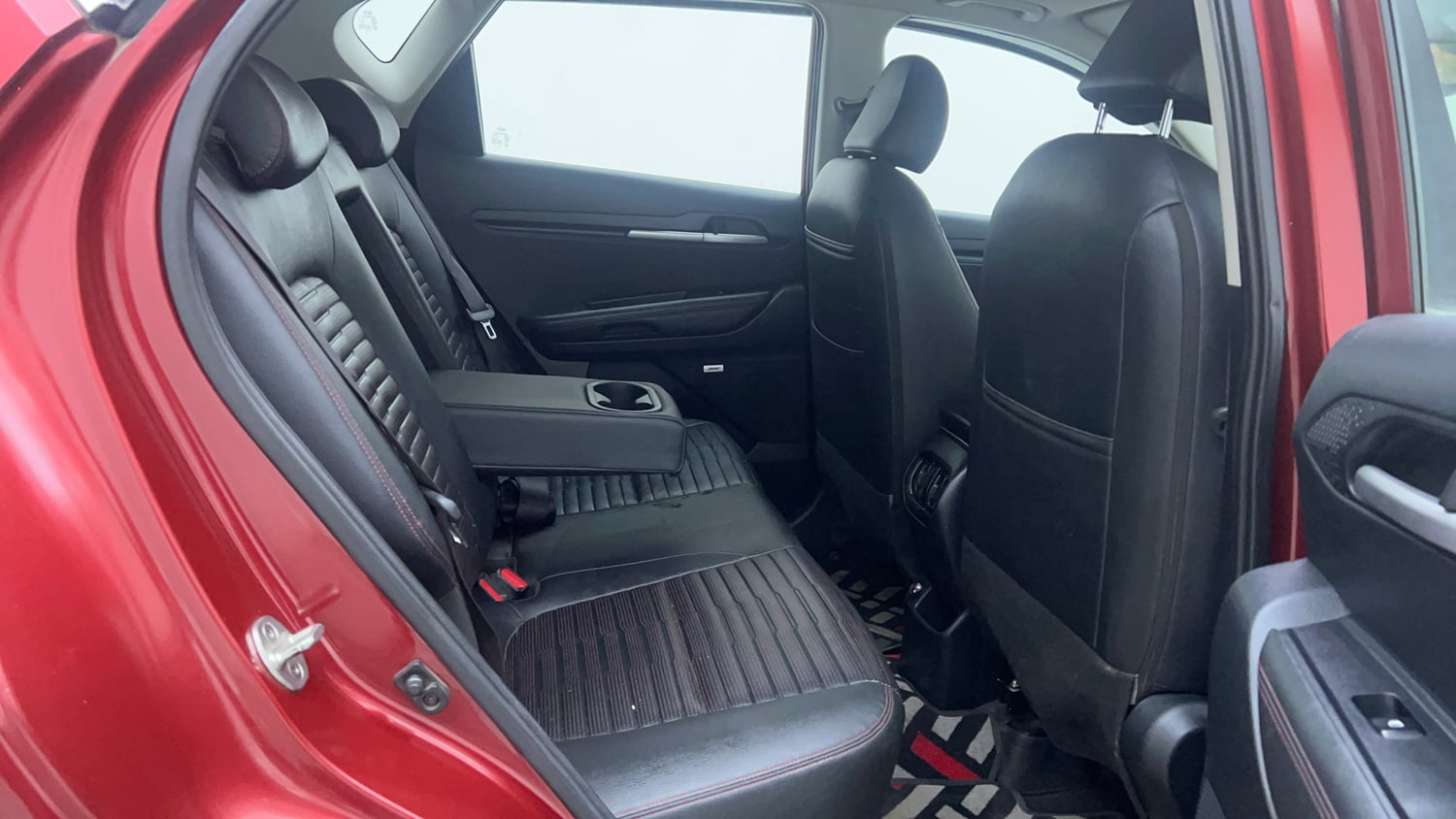 Used 2020 Kia Sonet GTX Plus 1.5 AT Diesel Automatic interior RIGHT SIDE REAR DOOR CABIN VIEW