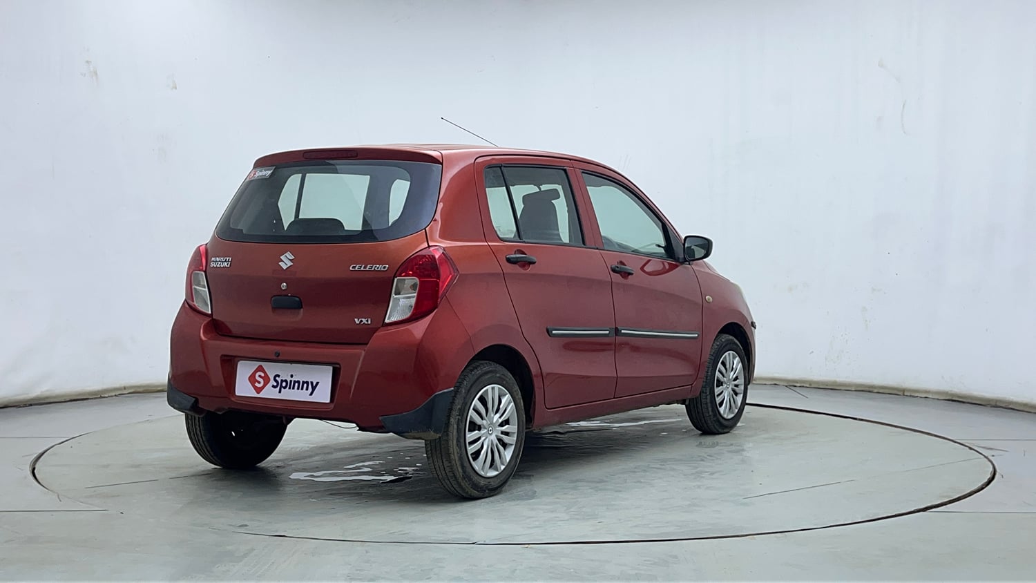Used 2014 Maruti Suzuki Celerio VXi Petrol Manual exterior RIGHT REAR CORNER VIEW