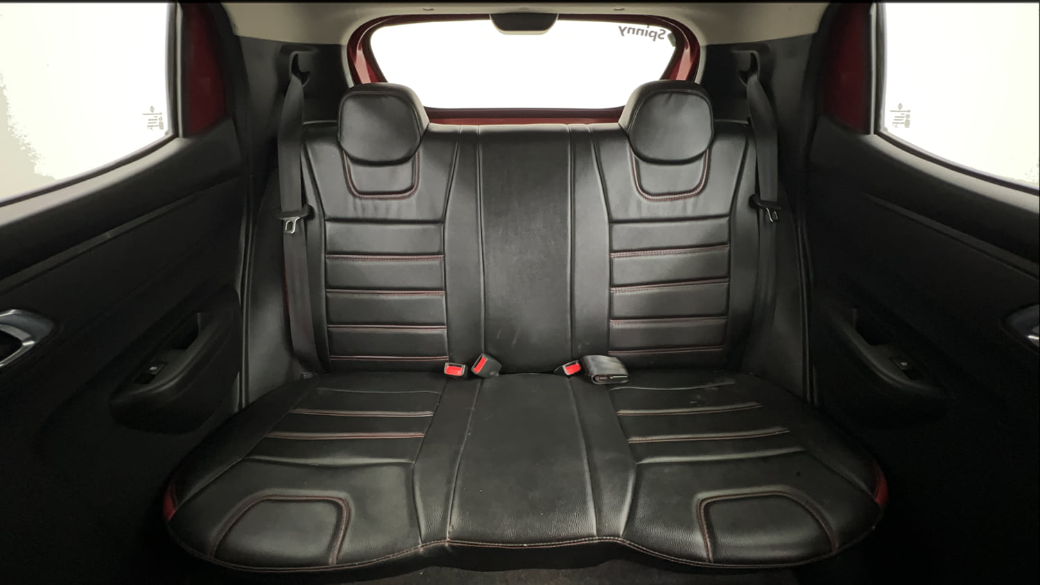 Used 2020 Renault Kwid 1.0 RXT AMT Opt Petrol Automatic interior REAR SEAT CONDITION VIEW