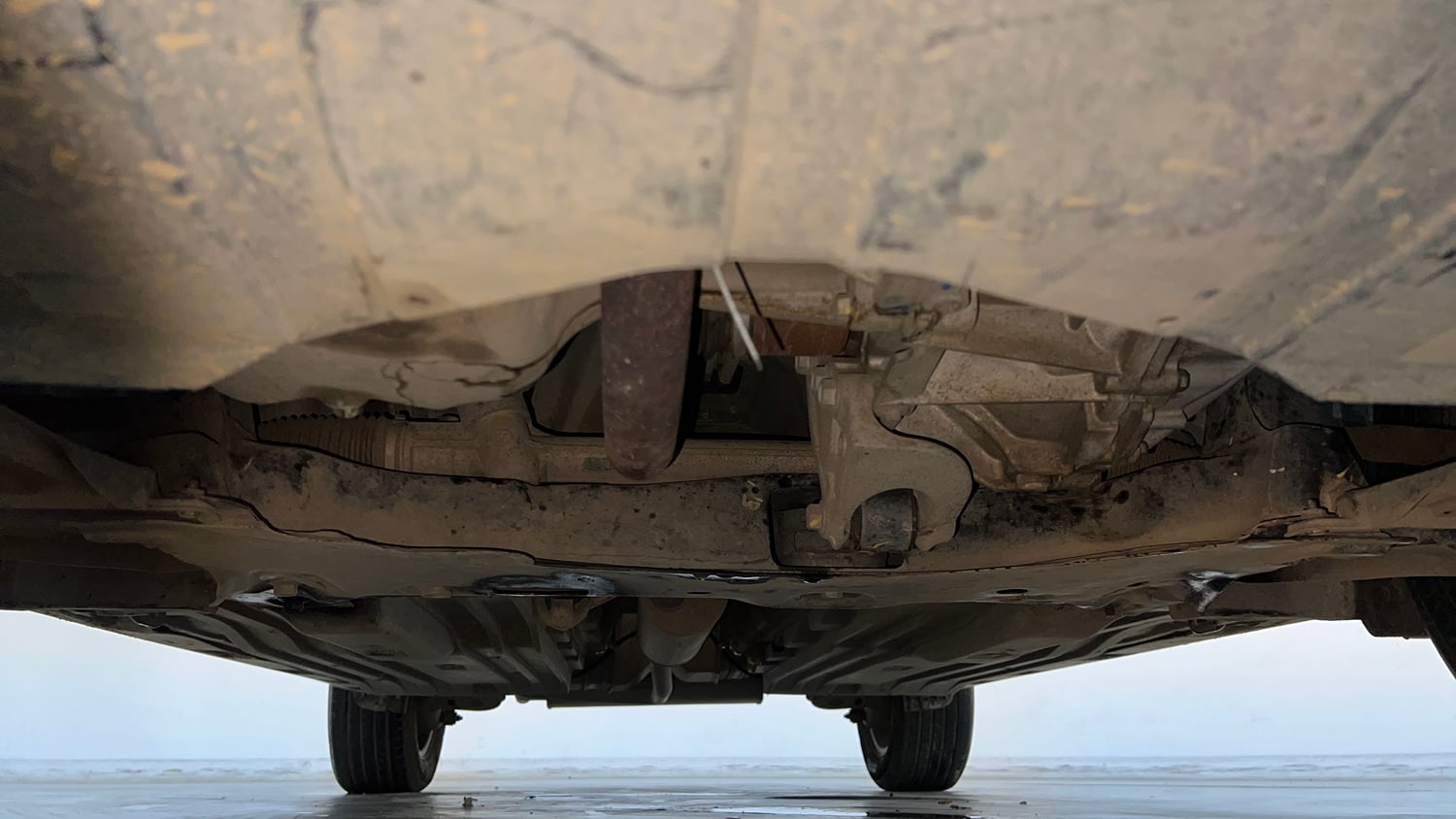 Used 2022 Toyota Urban Cruiser Premium Grade MT Petrol Manual extra FRONT LEFT UNDERBODY VIEW