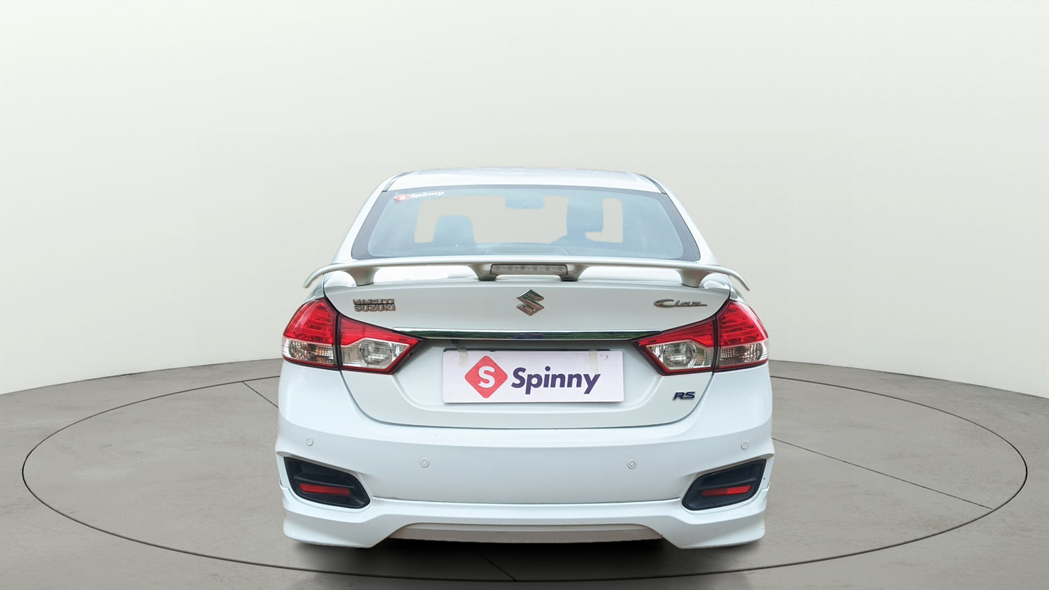 Used 2016 Maruti Suzuki Ciaz ZXi+ RS Petrol Manual exterior BACK VIEW