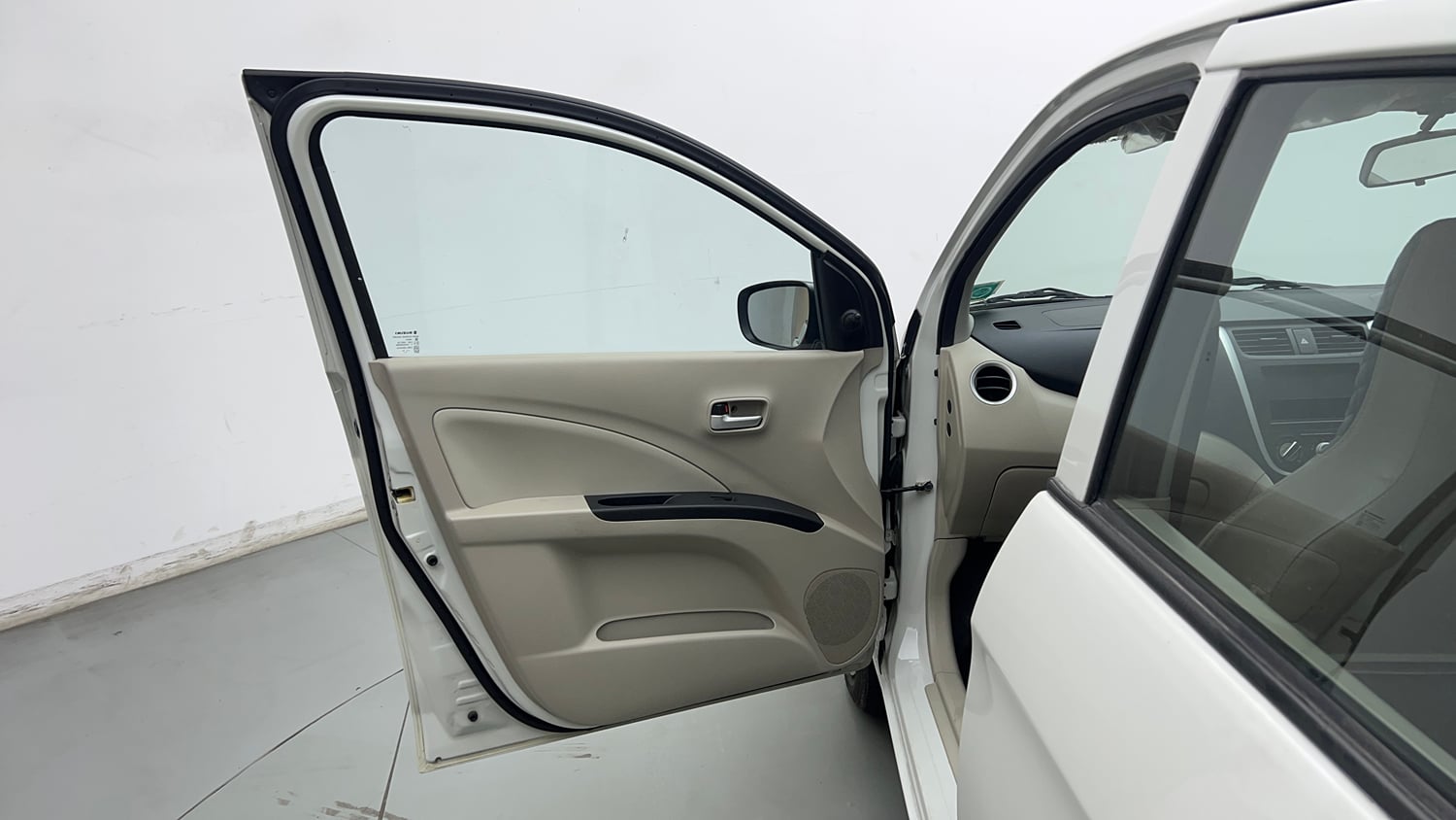 Used 2019 Maruti Suzuki Celerio VXi AMT Petrol Automatic interior LEFT FRONT DOOR OPEN VIEW