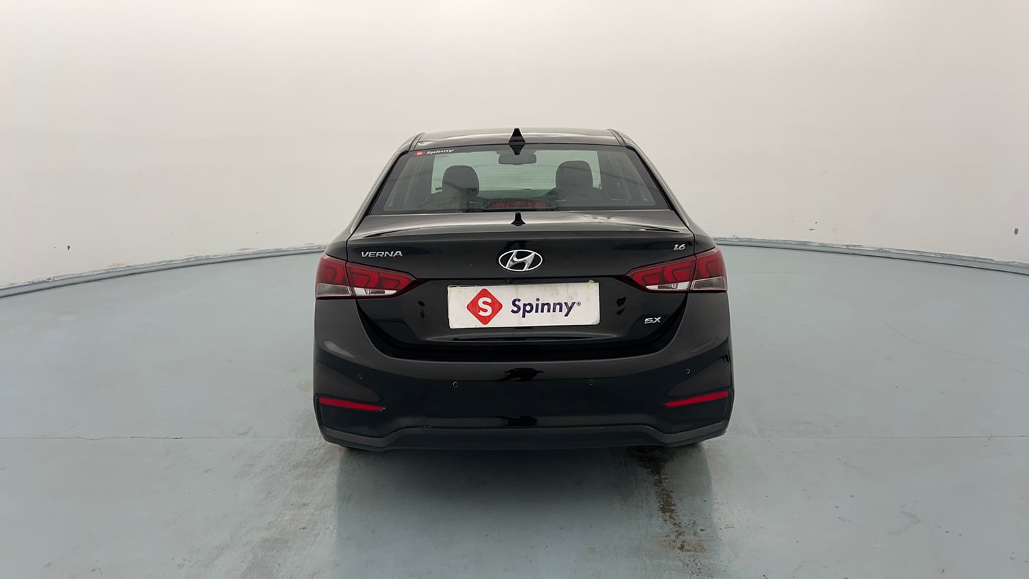 Used 2019 Hyundai Verna SX Plus 1.6 VTVT AT Petrol Automatic exterior BACK VIEW
