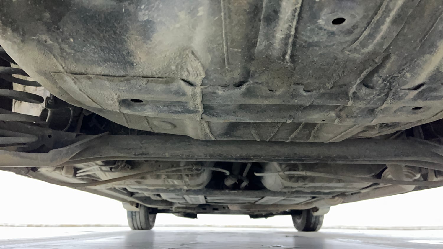 Used 2017 Honda Jazz V Petrol Petrol Manual extra REAR UNDERBODY VIEW (TAKEN FROM REAR)