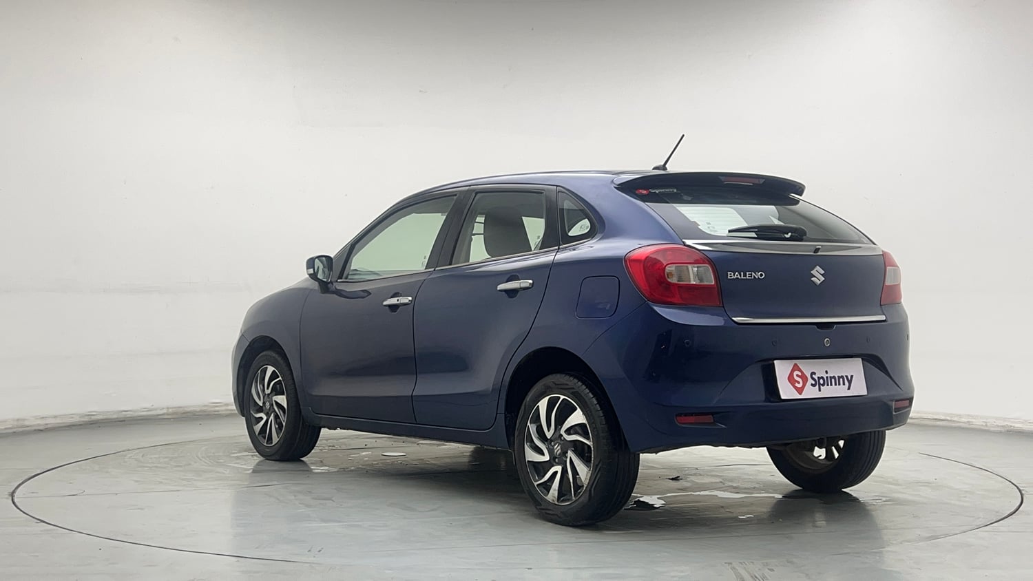 Used 2021 Maruti Suzuki Baleno Zeta Petrol Manual exterior LEFT REAR CORNER VIEW
