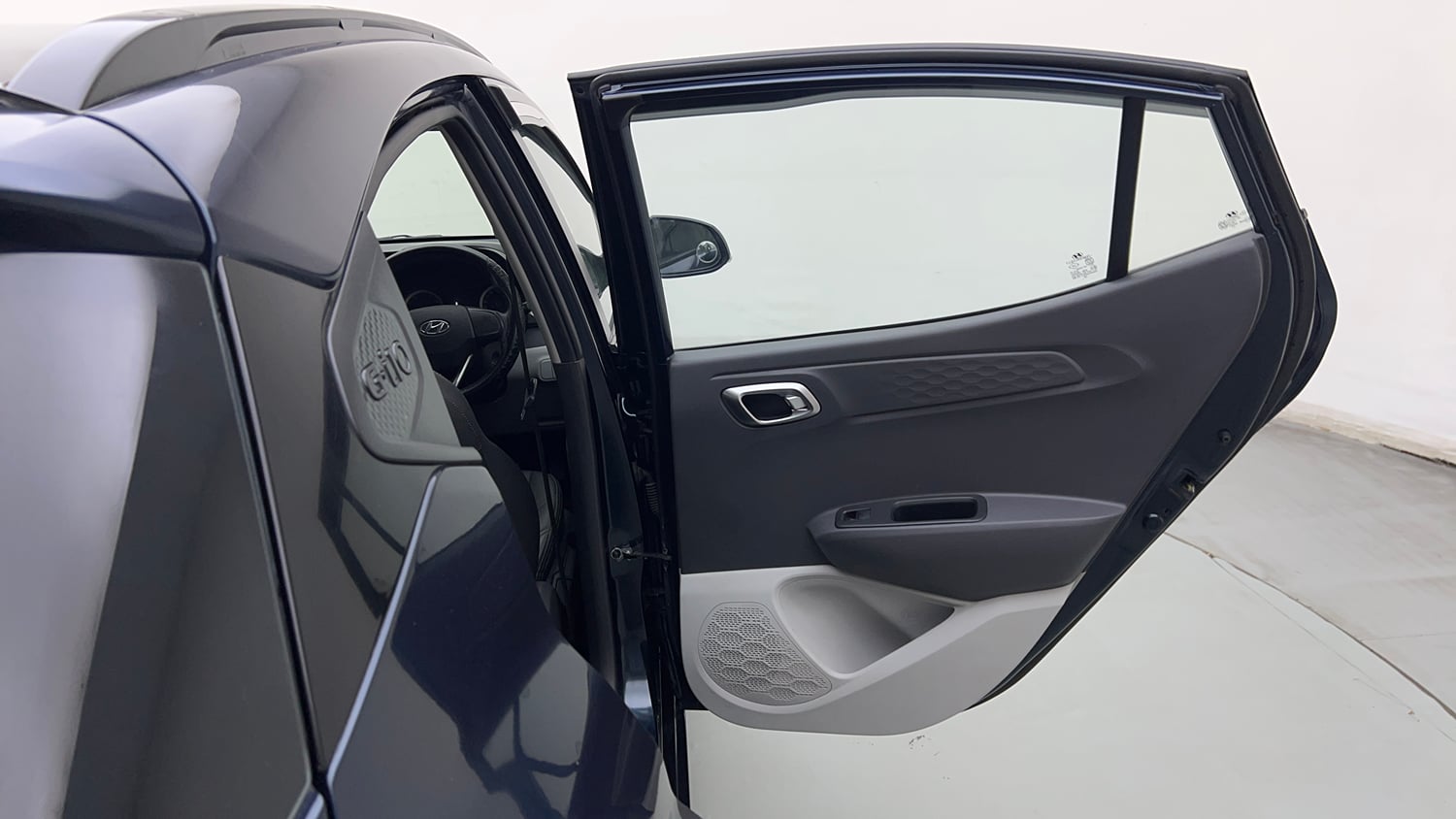 Used 2022 Hyundai Grand i10 Nios Sportz 1.2 Kappa VTVT CNG Cng Manual interior RIGHT REAR DOOR OPEN VIEW