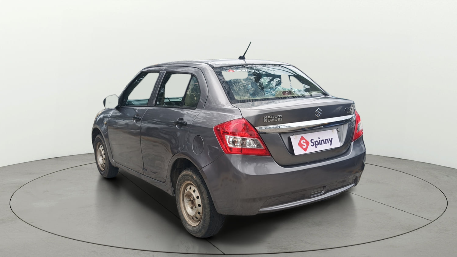 Used 2013 Maruti Suzuki Swift Dzire LXI Petrol Manual exterior LEFT REAR CORNER VIEW