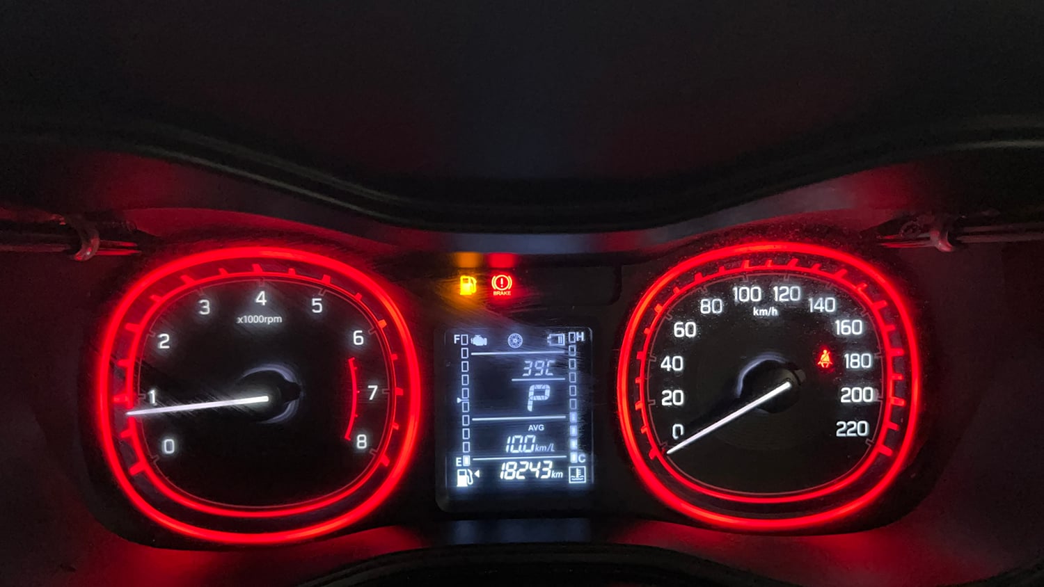 Used 2022 Toyota Urban Cruiser Premium Grade AT Petrol Automatic interior CLUSTERMETER VIEW