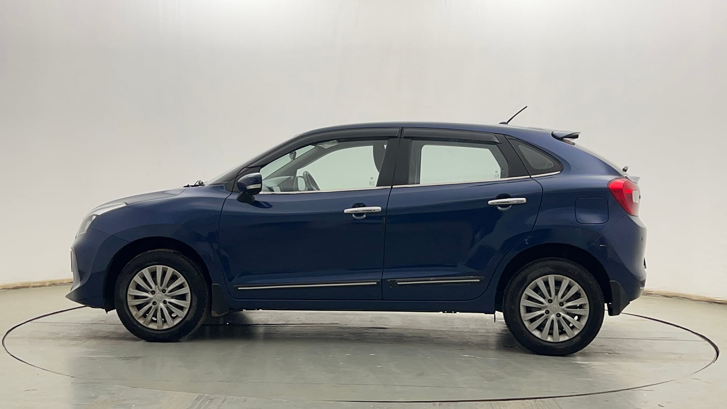 Used 2021 Maruti Suzuki Baleno Delta Petrol Manual exterior LEFT SIDE VIEW