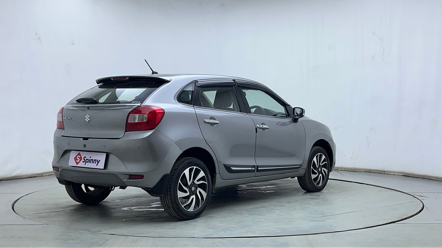 Used 2021 Maruti Suzuki Baleno Zeta Petrol Manual exterior RIGHT REAR CORNER VIEW