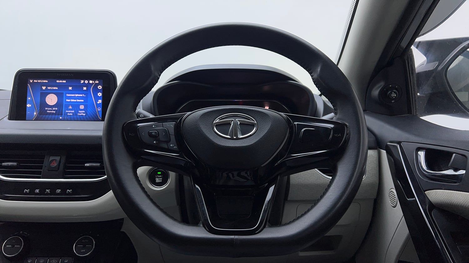 Used 2021 Tata Nexon XZA Plus Petrol Automatic interior STEERING VIEW