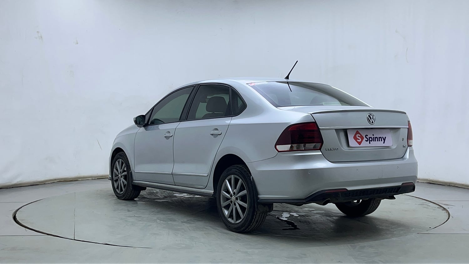 Used 2022 Volkswagen Vento Highline Plus 1.0L TSI Automatic Petrol Automatic exterior LEFT REAR CORNER VIEW
