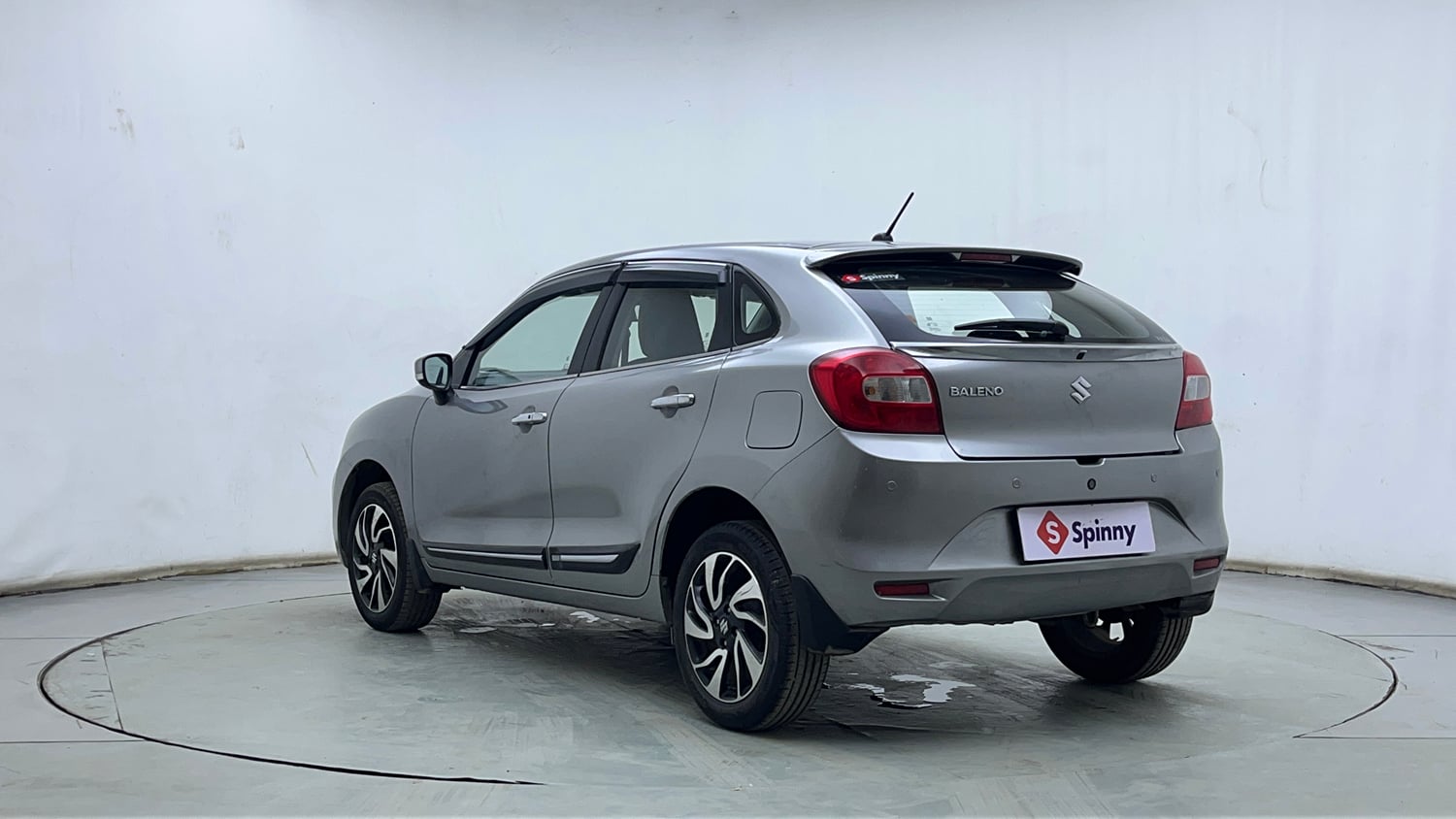 Used 2021 Maruti Suzuki Baleno Zeta Petrol Manual exterior LEFT REAR CORNER VIEW