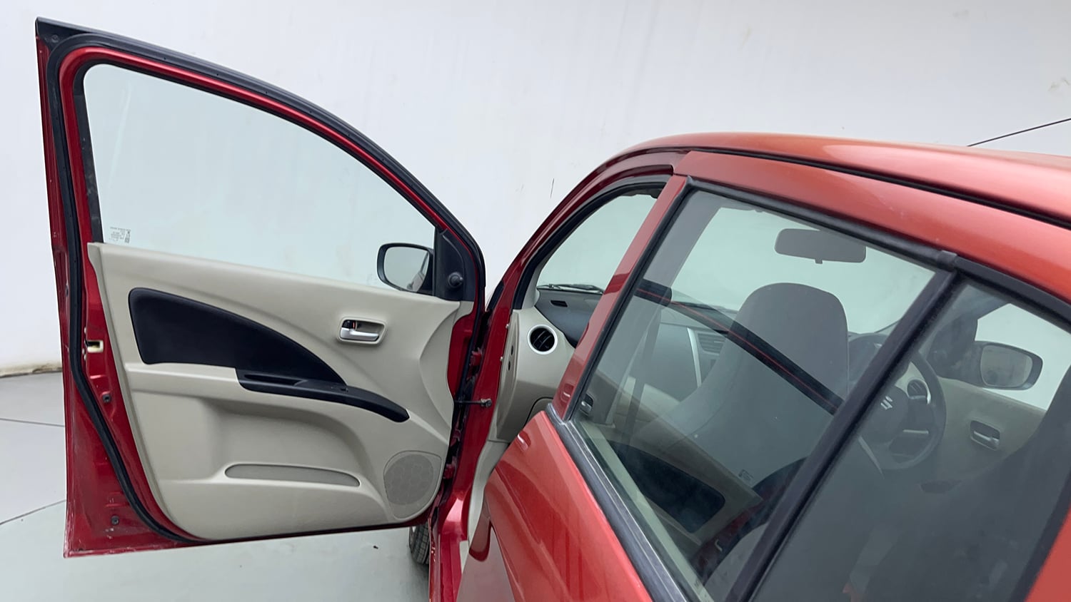 Used 2014 Maruti Suzuki Celerio VXi Petrol Manual interior LEFT FRONT DOOR OPEN VIEW