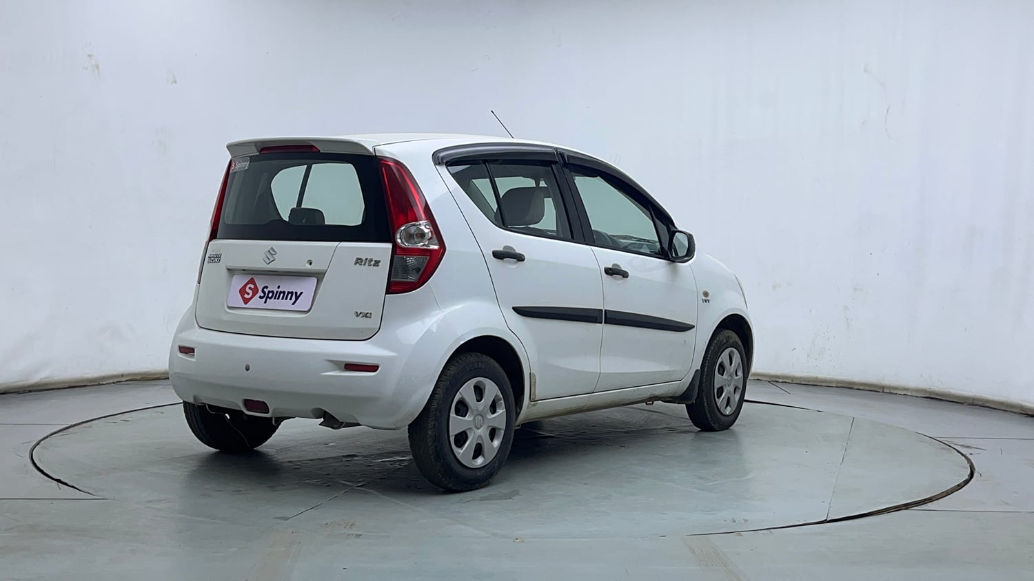 Used 2013 Maruti Suzuki Ritz Vxi BS-IV Petrol Manual exterior RIGHT REAR CORNER VIEW
