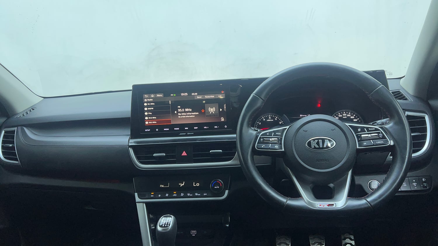 Used 2020 Kia Seltos GTX Plus 1.4 Petrol Manual interior DASHBOARD VIEW