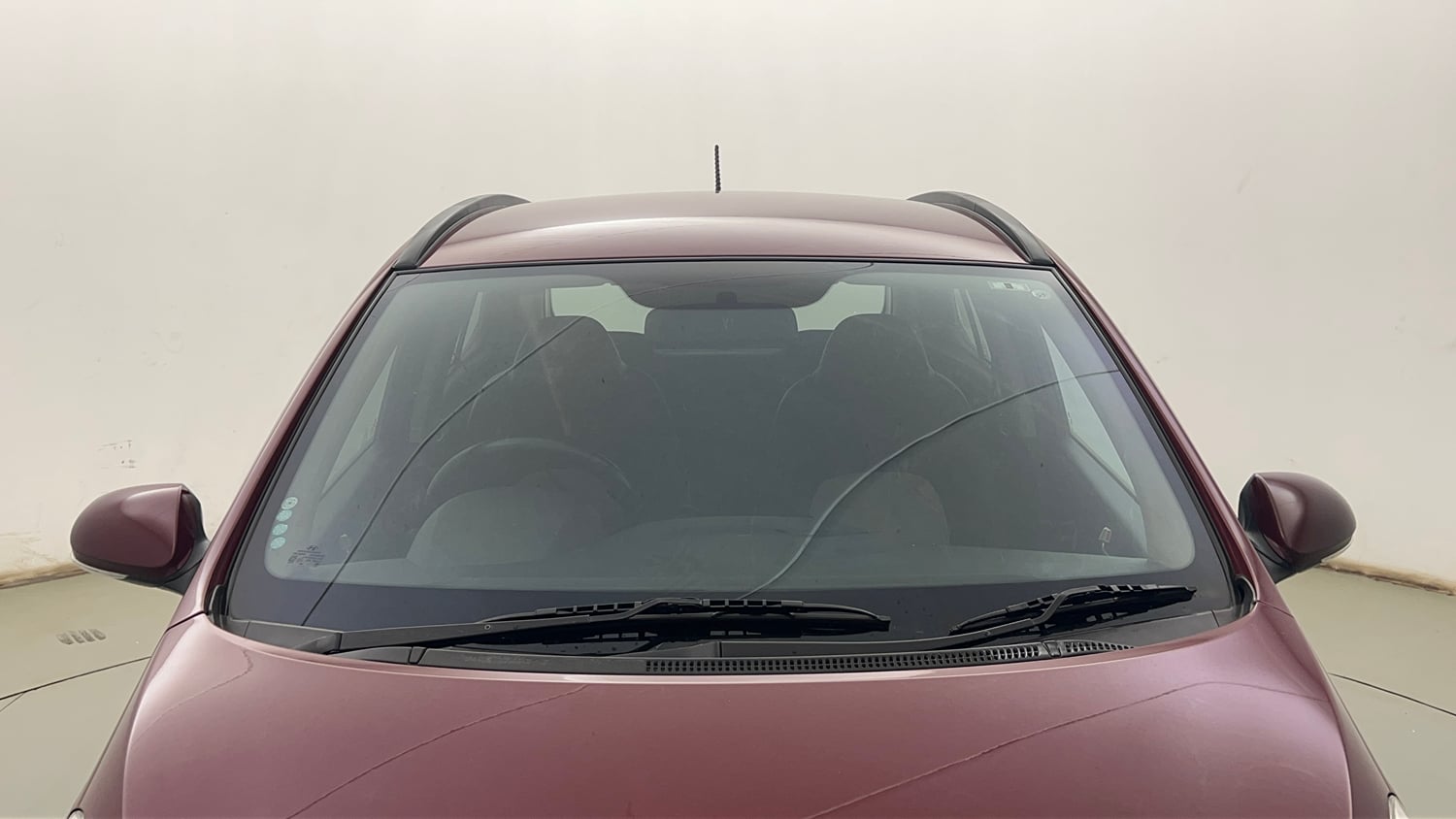 Used 2014 Hyundai Grand i10 Sportz 1.2 Kappa VTVT Petrol Manual exterior FRONT WINDSHIELD VIEW