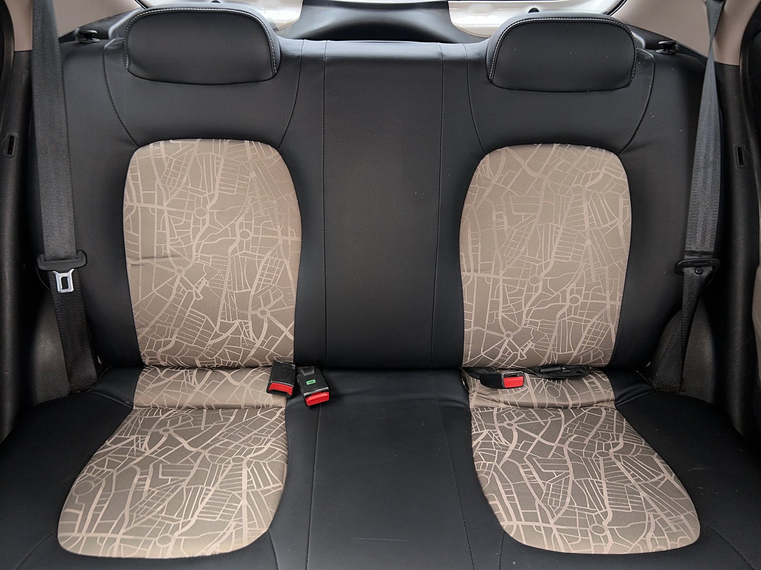 Used 2016 Hyundai Grand i10 Magna 1.2 Kappa VTVT Petrol Manual interior REAR SEAT CONDITION VIEW