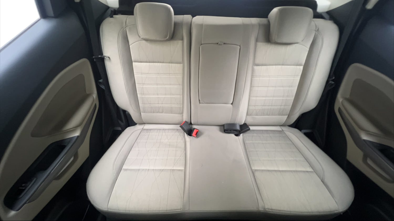 Used 2021 Ford EcoSport Titanium Plus 1.5L Ti-VCT AT Petrol Automatic interior REAR SEAT CONDITION VIEW