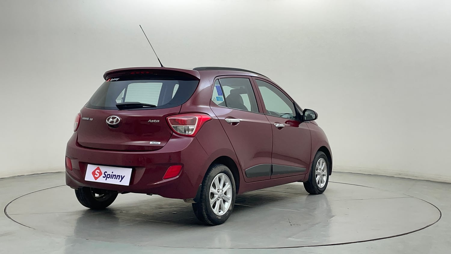 Used 2016 Hyundai Grand i10 Asta AT 1.2 Kappa VTVT Petrol Automatic exterior RIGHT REAR CORNER VIEW