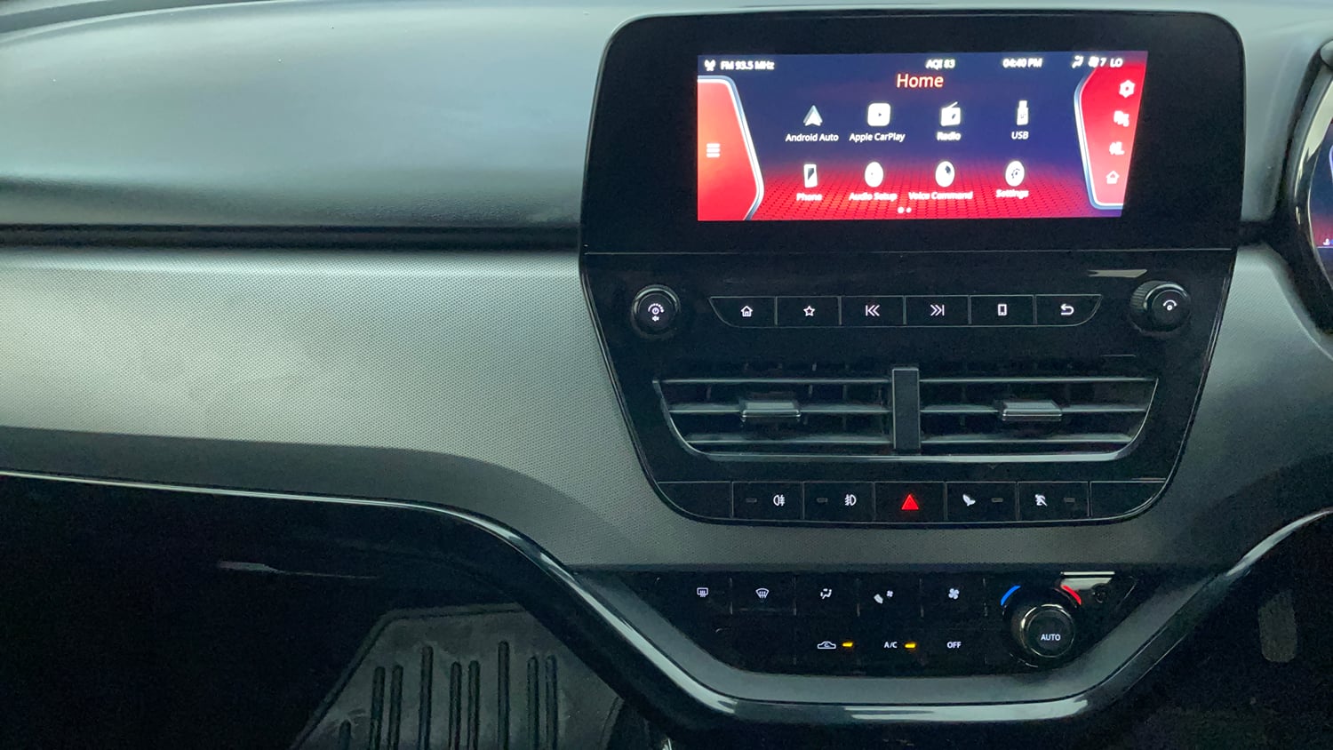 Used 2022 Tata Harrier XZA Plus Dark Edition Diesel Automatic interior MUSIC SYSTEM & AC CONTROL VIEW