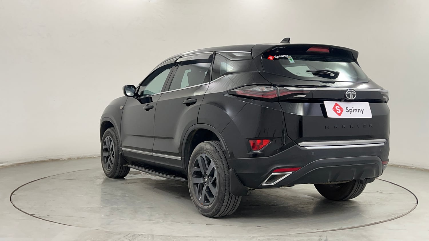 Used 2022 Tata Harrier XZ Plus Dark Edition Diesel Manual exterior LEFT REAR CORNER VIEW