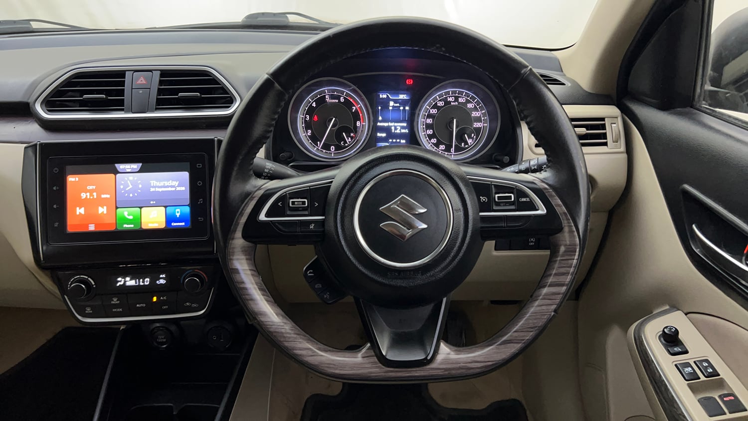 Used 2022 Maruti Suzuki Dzire ZXi Plus AGS Petrol Automatic interior STEERING VIEW