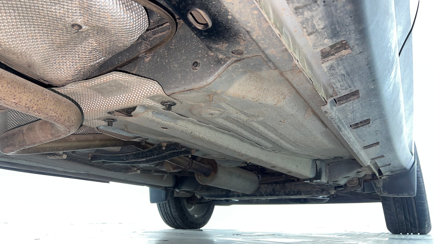 Used 2021 Ford EcoSport Titanium Plus 1.5L Ti-VCT AT Petrol Automatic extra REAR RIGHT UNDERBODY VIEW