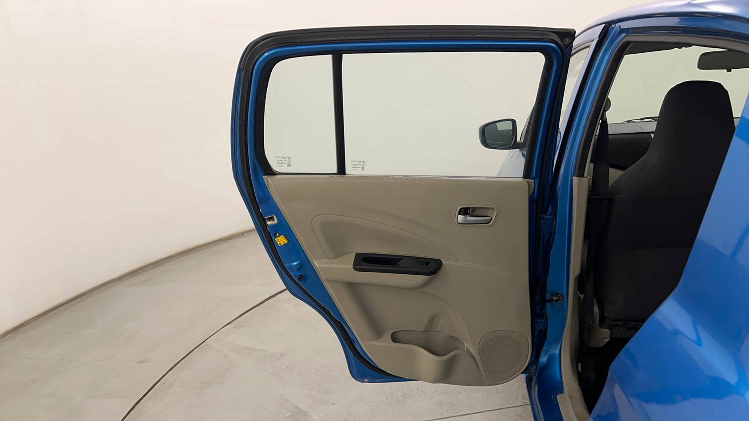 Used 2014 Maruti Suzuki Celerio VXi AMT Petrol Automatic interior LEFT REAR DOOR OPEN VIEW