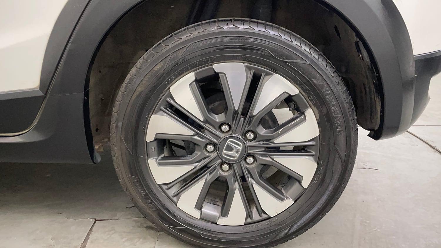 Used 2020 Honda WR-V VX MT Diesel Diesel Manual tyres LEFT REAR TYRE RIM VIEW