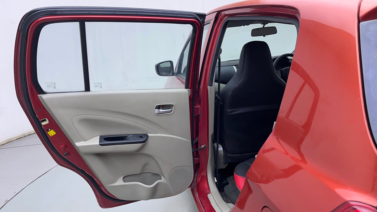 Used 2014 Maruti Suzuki Celerio VXi Petrol Manual interior LEFT REAR DOOR OPEN VIEW