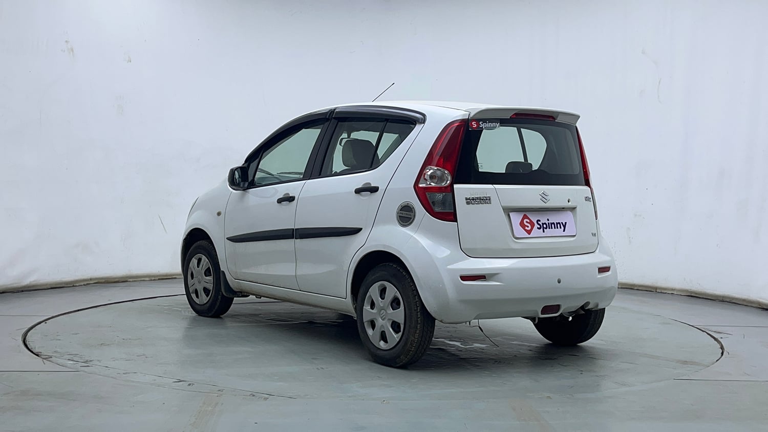 Used 2013 Maruti Suzuki Ritz Vxi BS-IV Petrol Manual exterior LEFT REAR CORNER VIEW