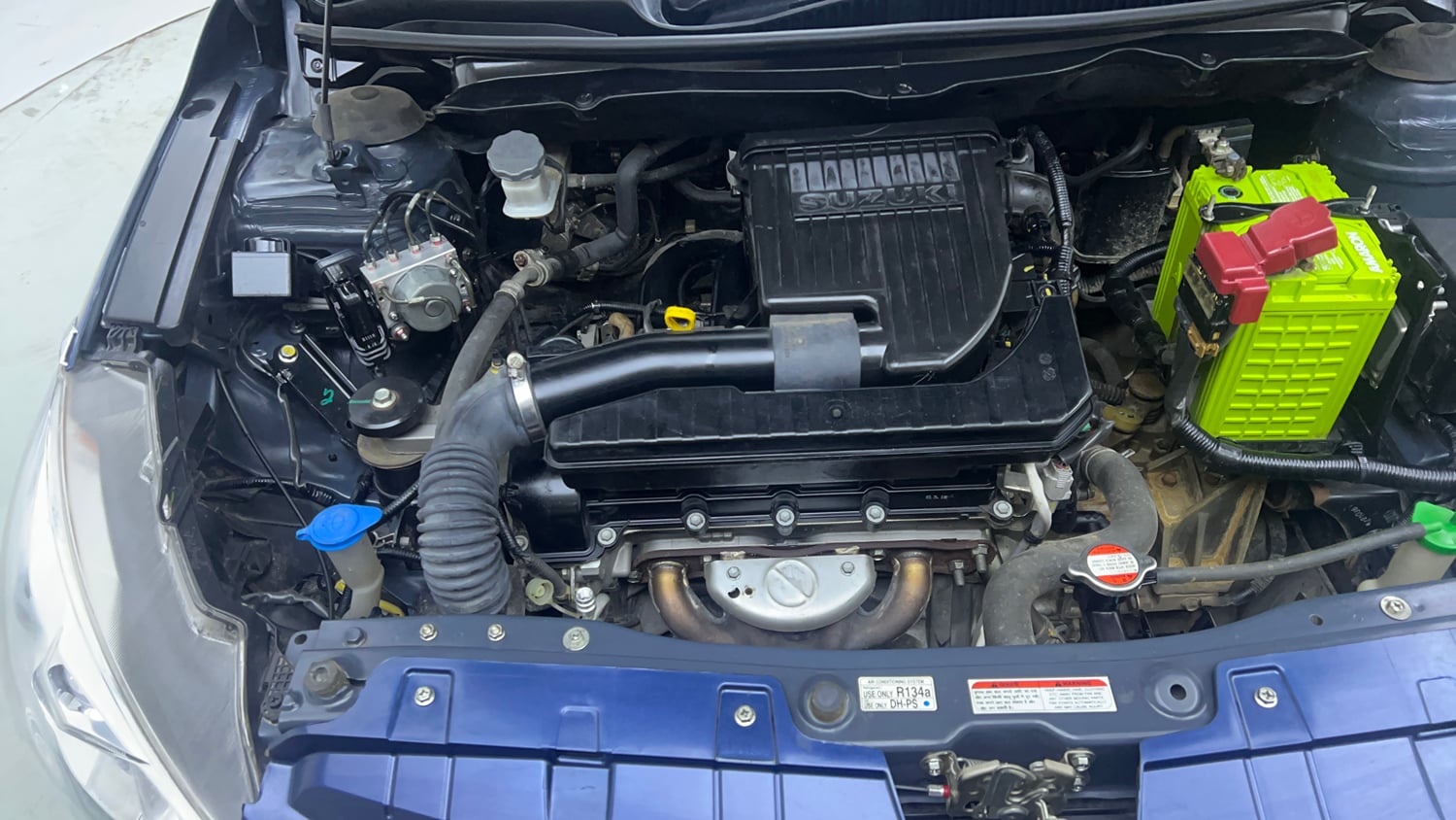 Used 2018 Maruti Suzuki Ciaz Alpha 1.4 MT Petrol Manual engine ENGINE RIGHT SIDE VIEW