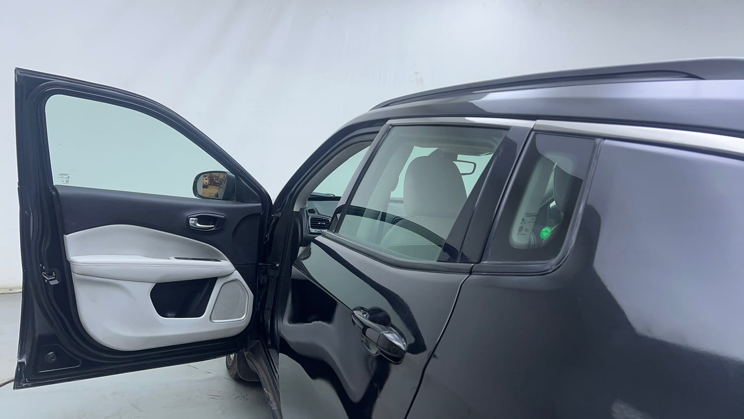 Used 2019 Jeep Compass Limited 1.4 Petrol AT Petrol Automatic interior LEFT FRONT DOOR OPEN VIEW