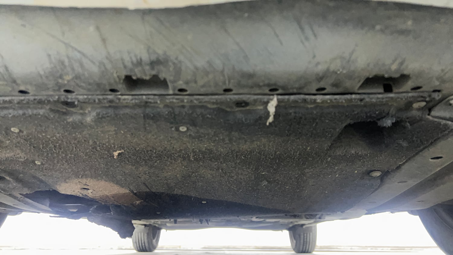 Used 2022 Maruti Suzuki Baleno Delta Petrol Manual extra FRONT LEFT UNDERBODY VIEW