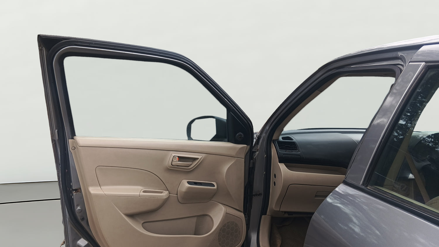 Used 2013 Maruti Suzuki Swift Dzire LXI Petrol Manual interior LEFT FRONT DOOR OPEN VIEW