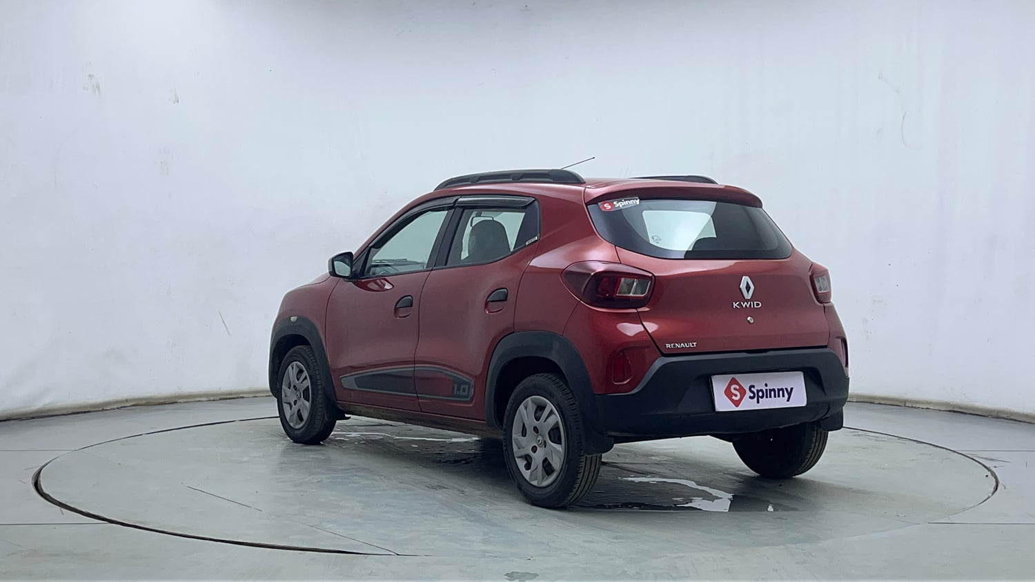 Used 2020 Renault Kwid RXT 1.0 Opt Petrol Manual exterior LEFT REAR CORNER VIEW