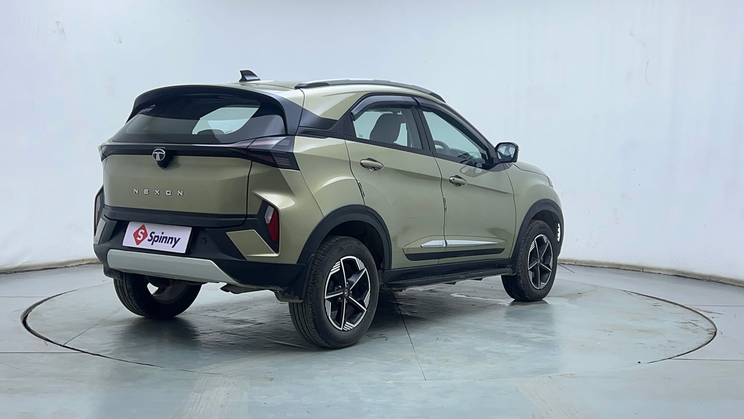 Used 2025 Tata Nexon Creative 1.2 Revotron Petrol 6MT Petrol Manual exterior RIGHT REAR CORNER VIEW