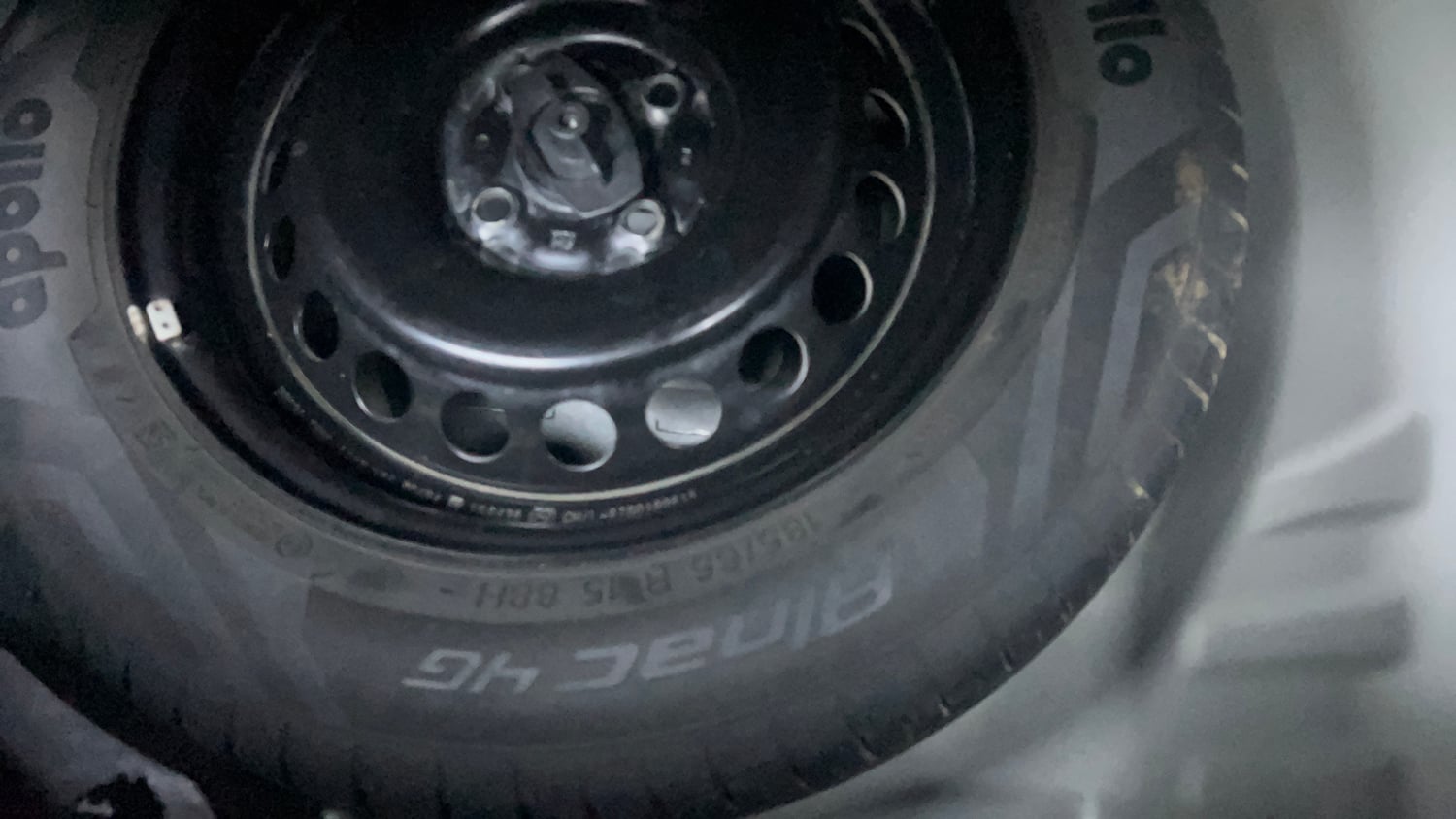 Used 2022 Maruti Suzuki Baleno Delta Petrol Manual tyres SPARE TYRE VIEW