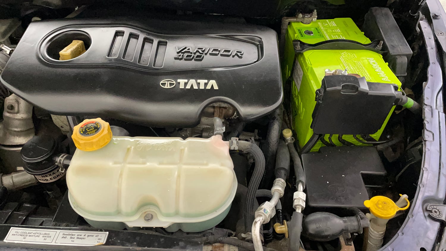Used 2019 Tata Hexa XTA 4x2 6 STR Diesel Automatic engine ENGINE LEFT SIDE VIEW