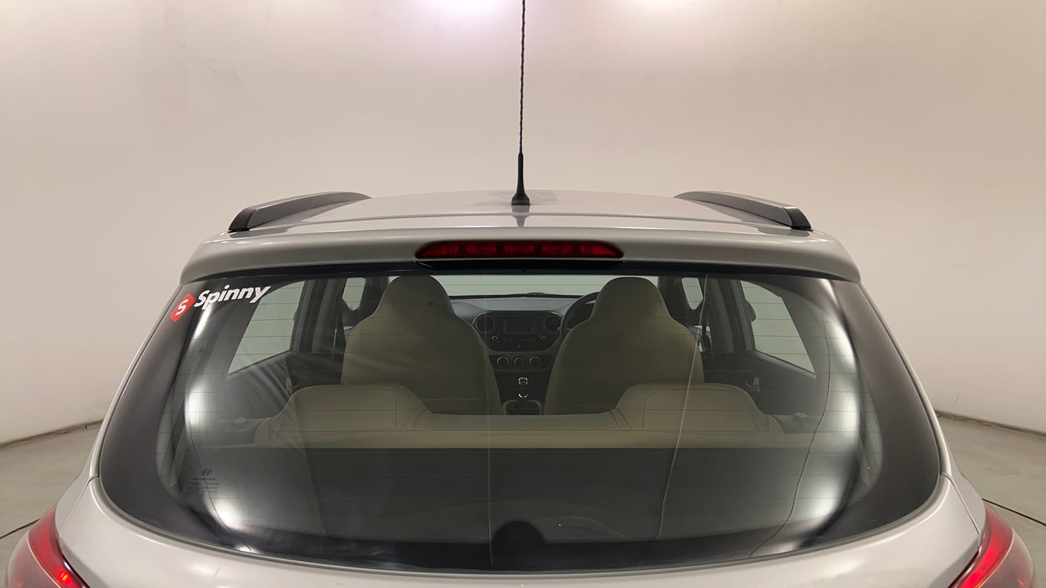 Used 2017 Hyundai Grand i10 Sportz 1.2 Kappa VTVT Petrol Manual exterior BACK WINDSHIELD VIEW