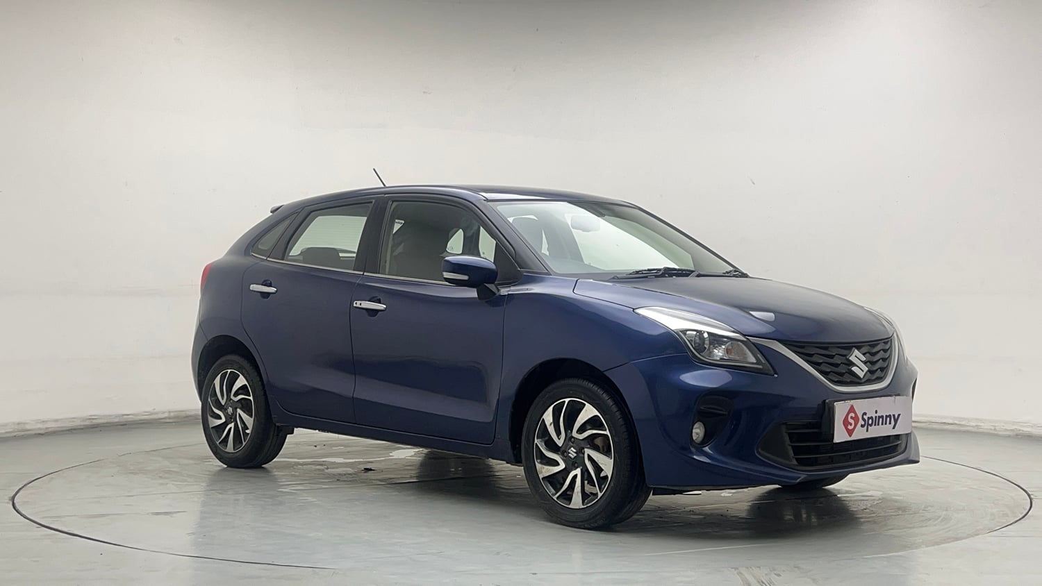 Used 2021 Maruti Suzuki Baleno Zeta Petrol Manual exterior RIGHT FRONT CORNER VIEW