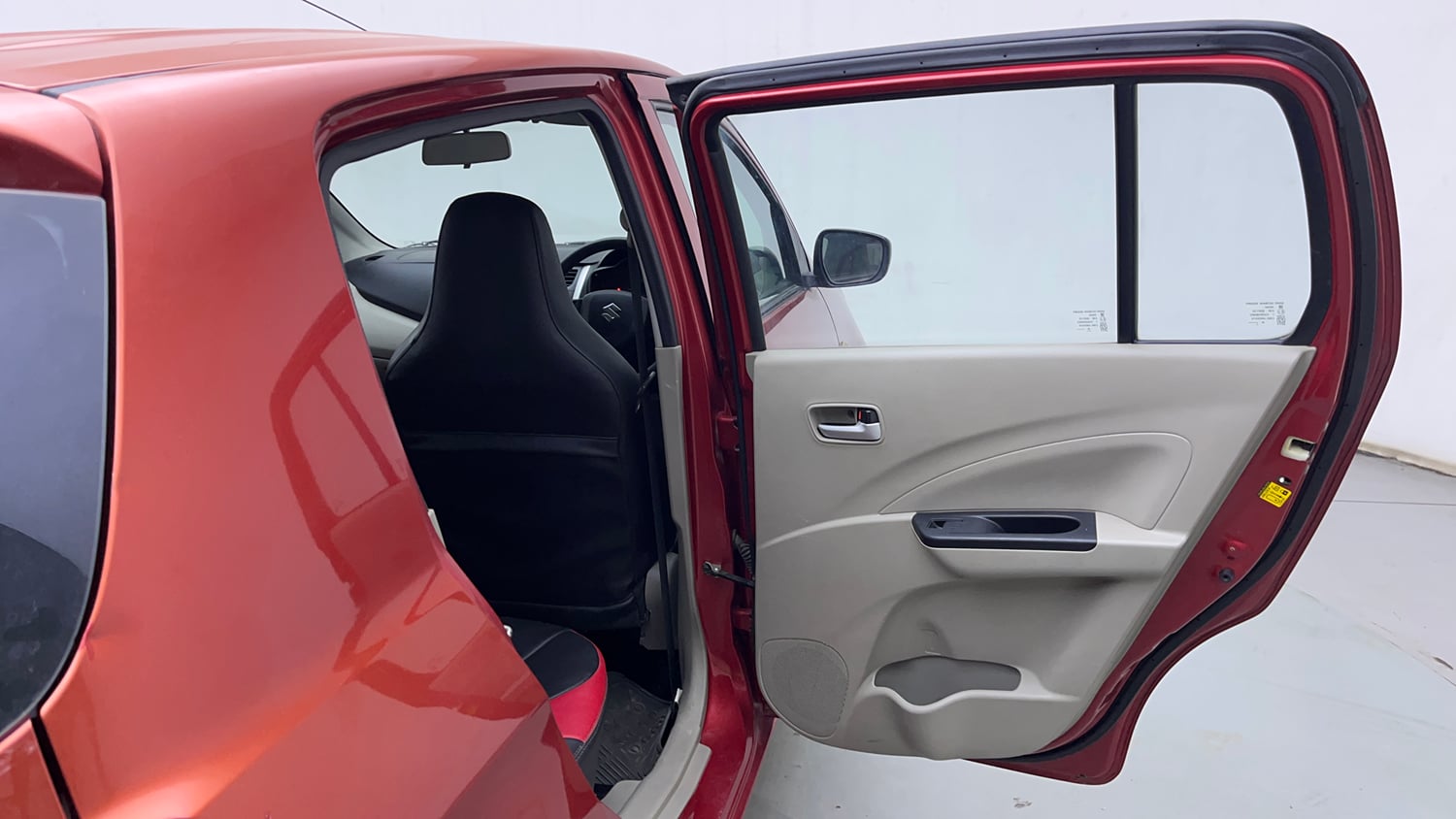 Used 2014 Maruti Suzuki Celerio VXi Petrol Manual interior RIGHT REAR DOOR OPEN VIEW